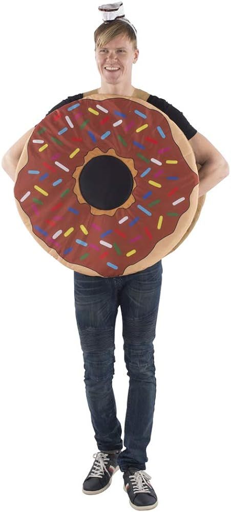 Dress Up America Sprinkle Doughnut Costume for Adults - One Size | Amazon (US)