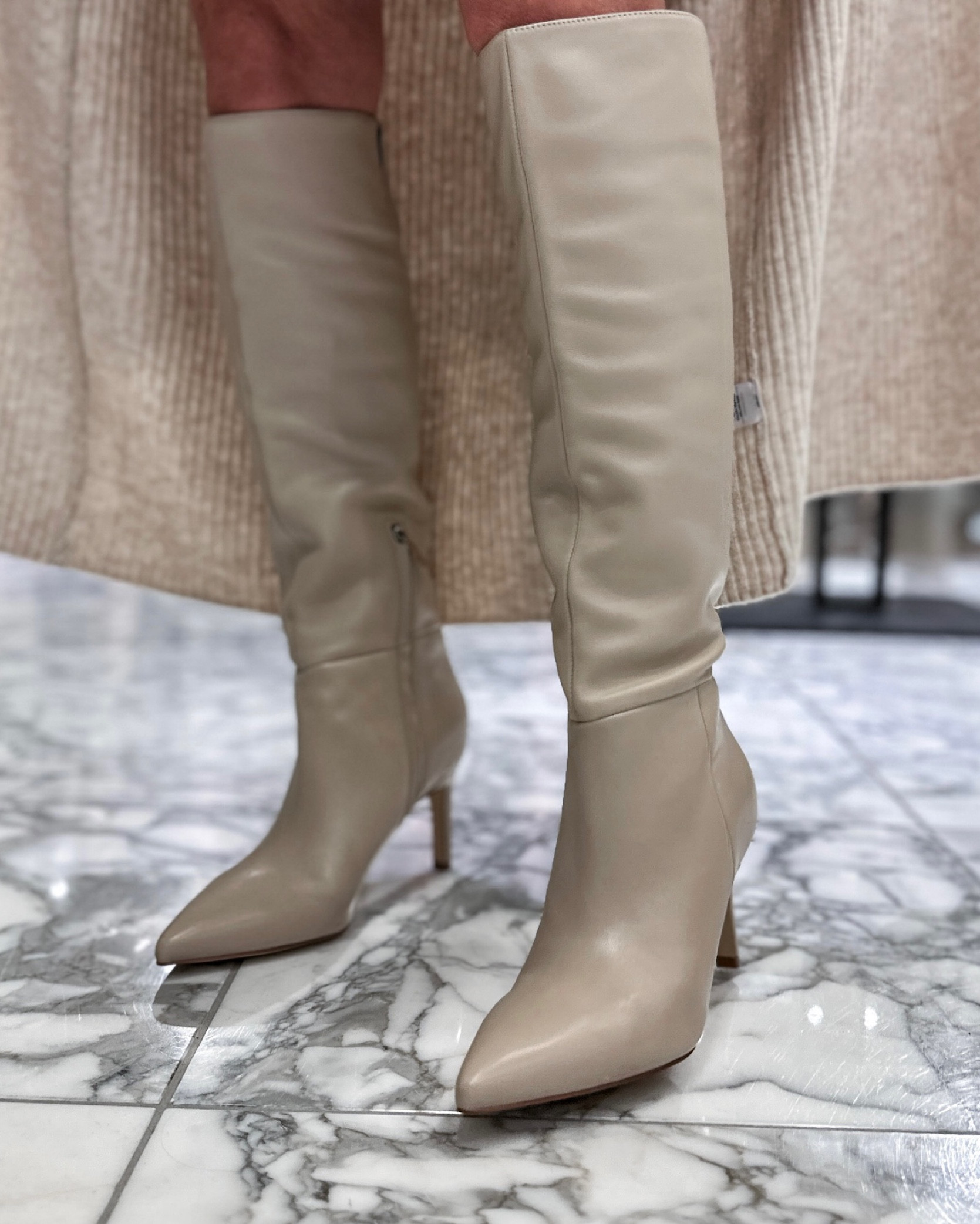 Georgiey Pointed Toe Knee High curated on LTK