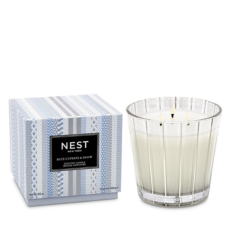 Nest Fragrances Blue Cypress & Snow 3 Wick Candle, 21.1 oz. | Bloomingdale's (US)