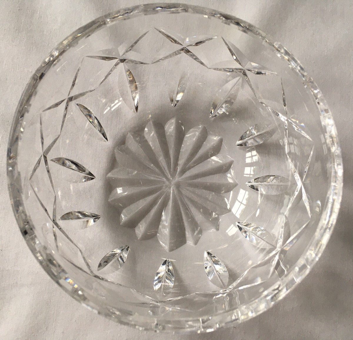 Waterford Crystal Small 4" Round Candy Nut Dish Condiment Sugar Sauce Bowl EUC | eBay US
