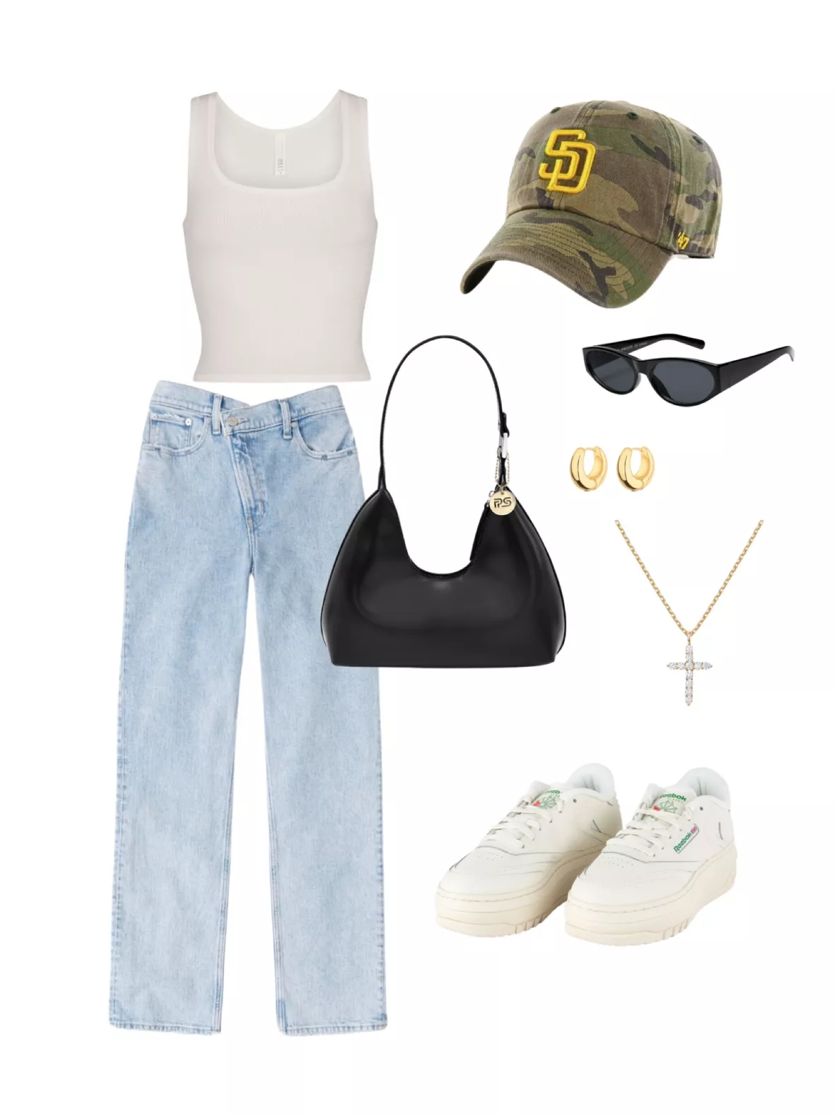 Baseball Game Outfit- San Diego Padres