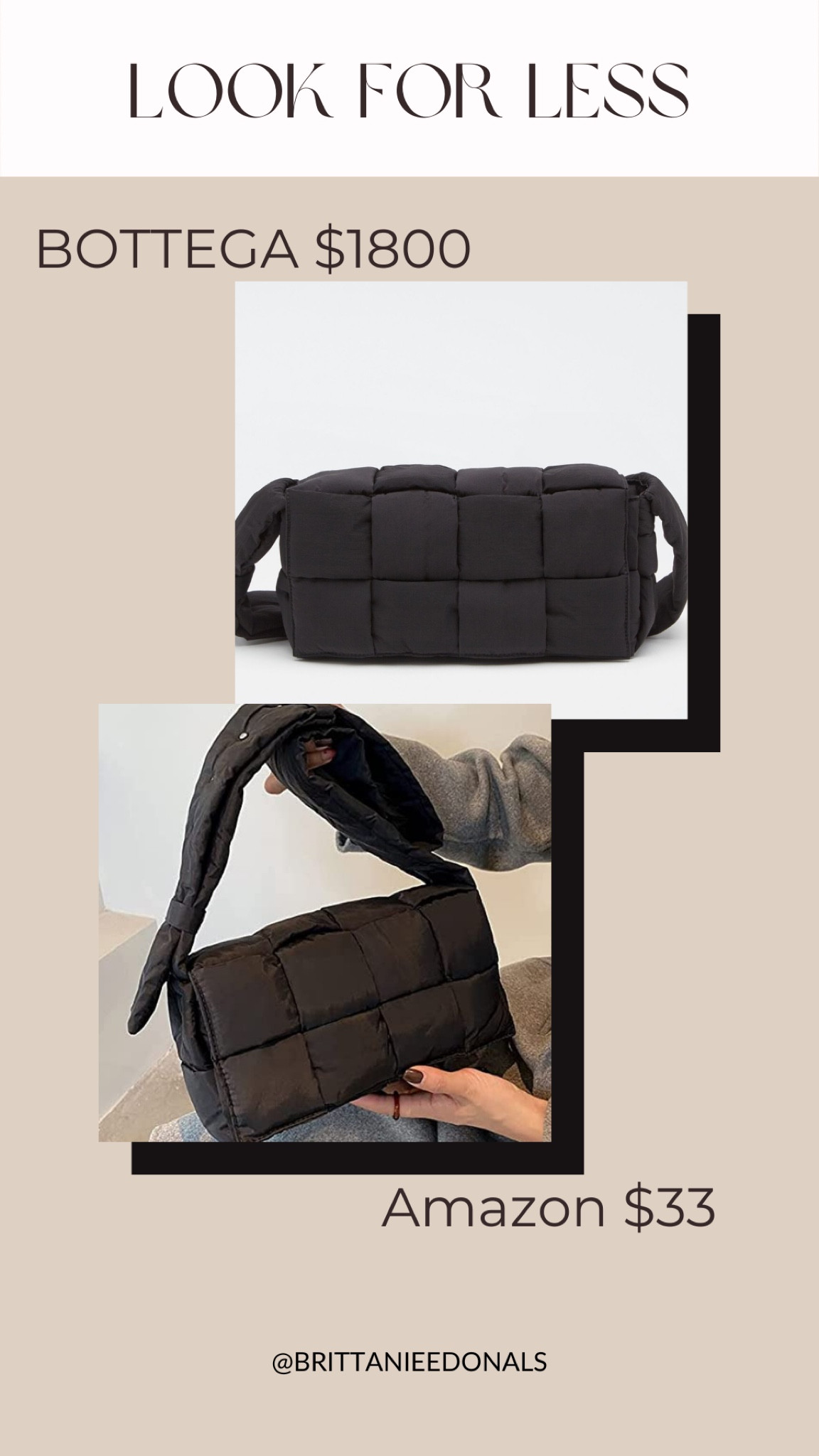 Bottega Dupe! Padded Cassette Bag on Amazon!

#LTKitbag #LTKstyletip #LTKunder50