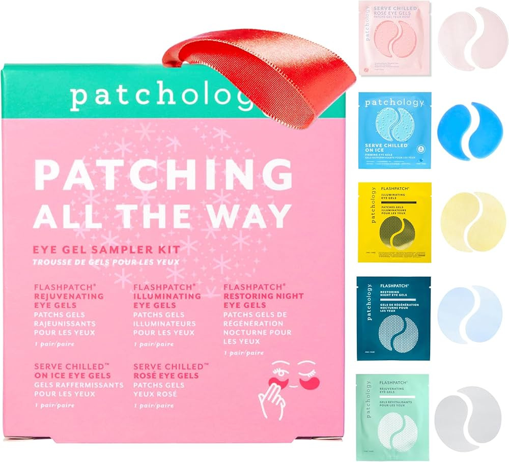 Patchology Patching All The Way Under Eye Patches Gift Set - Eye Gel Patches with Collagen, Retin... | Amazon (US)