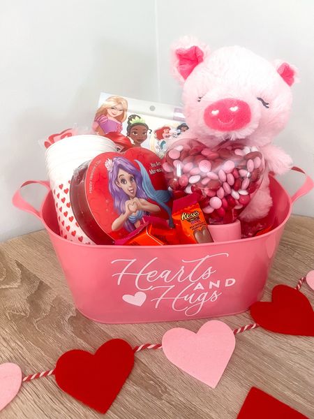 Valentines Gift Basket | Sweetheart Basket | Basket for Kids | Valentines Day Treats | Galentines Party | Valentine Gift for Girls

#LTKSeasonal #LTKGiftGuide #LTKkids