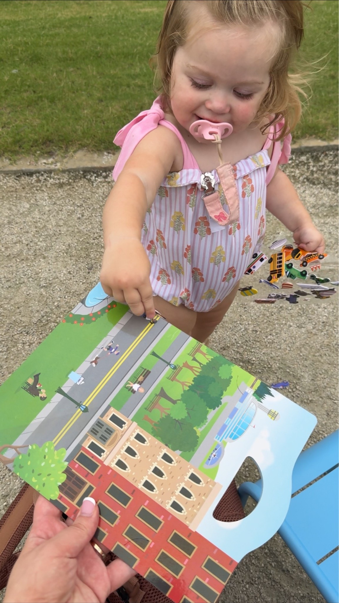 Margot favorite reusable sticker activity book. Her outfit is stitchy fish

#LTKKids #LTKBaby
