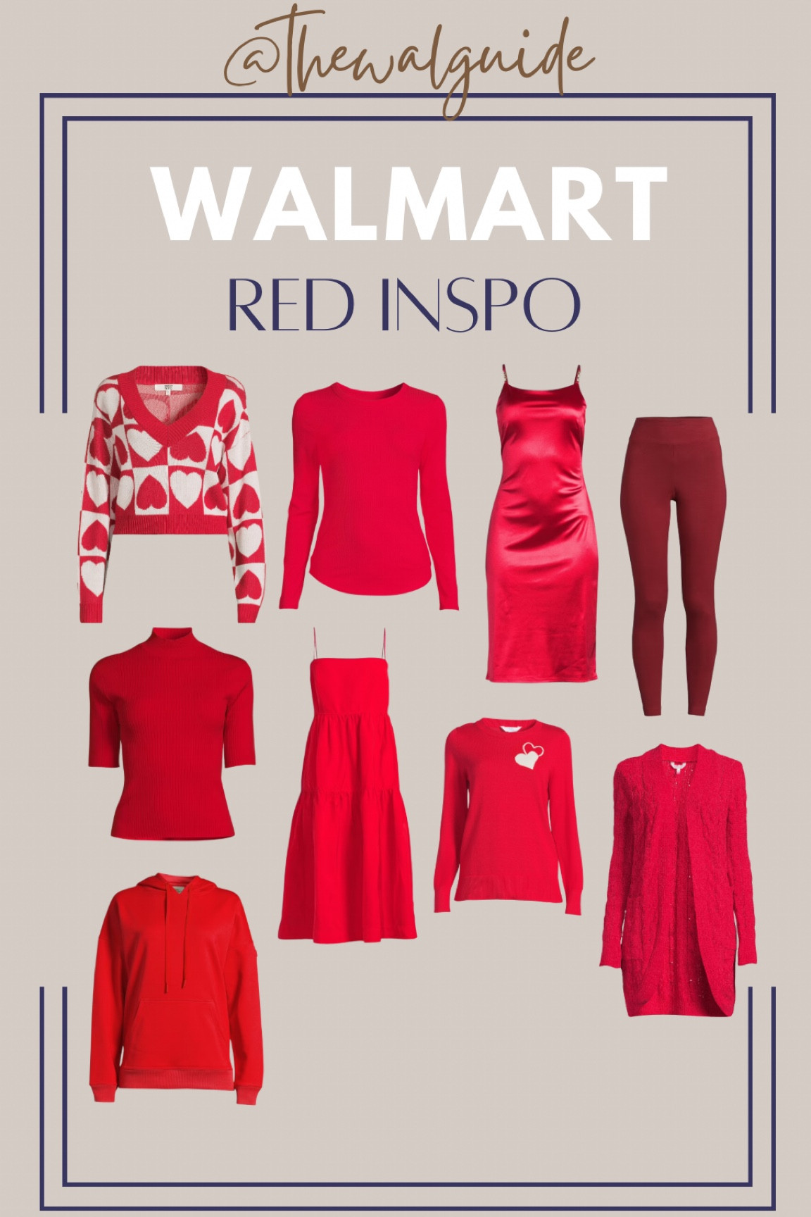 Walmart red inspo. 





#LTKfindsunder50 #LTKSeasonal #LTKstyletip