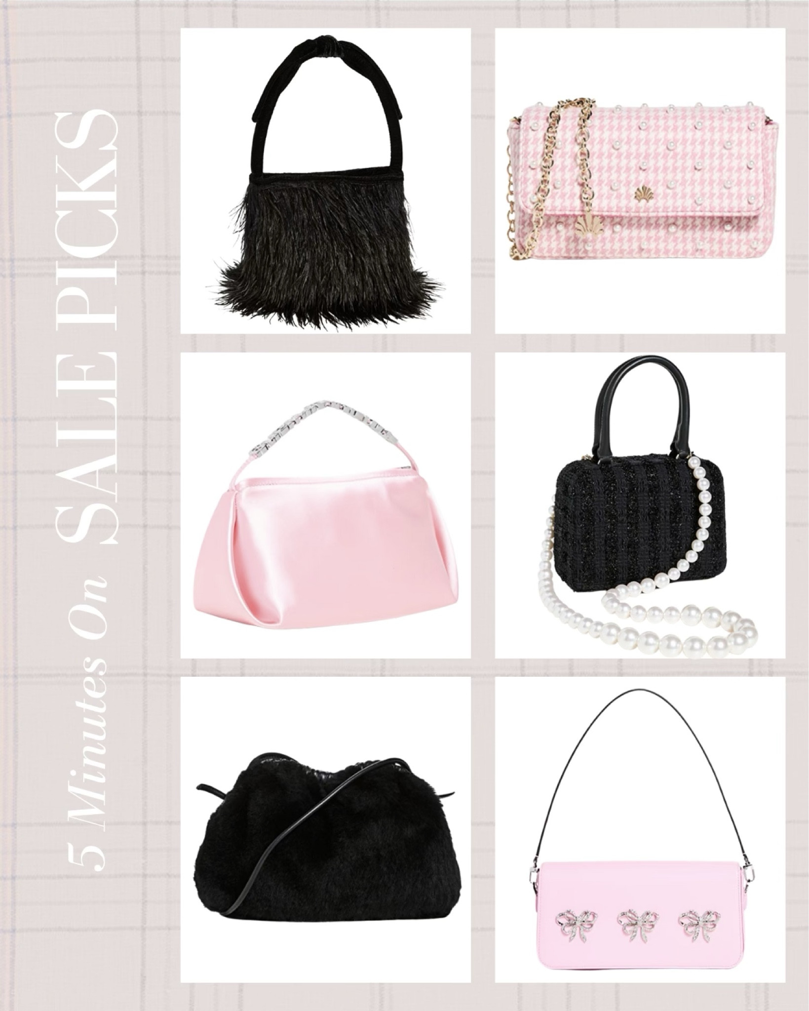 5 Minutes on Shopbop sale picks! Save an extra 25% off sale items with code EXTRA25 through Tuesday! Loving these chic bags that would add excitement to any outfit 

#LTKFind #LTKitbag #LTKsalealert