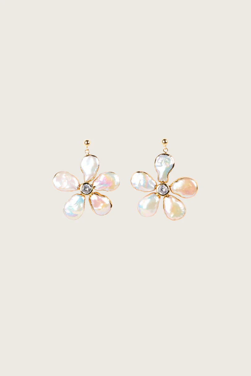 DELLA EARRING - PEARL | Cult Gaia - US