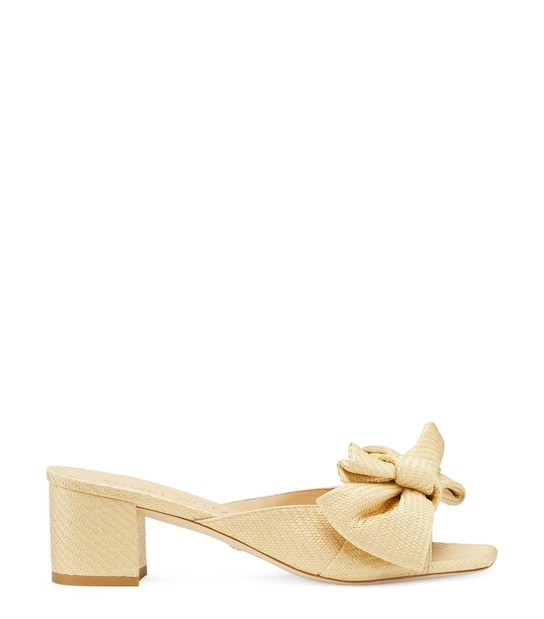 Loveknot 50 Block Slide | Stuart Weitzman Outlet