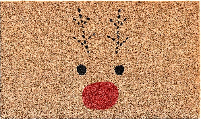 callowaymills Rudolph Doormat, 24'' x 48'', Multicolor | Amazon (US)