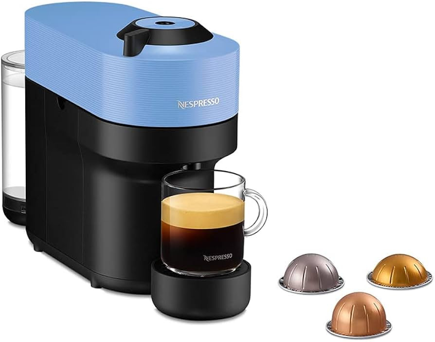 Nespresso Vertuo Pop Pacific Blue 110V Coffee Maker | Amazon (US)