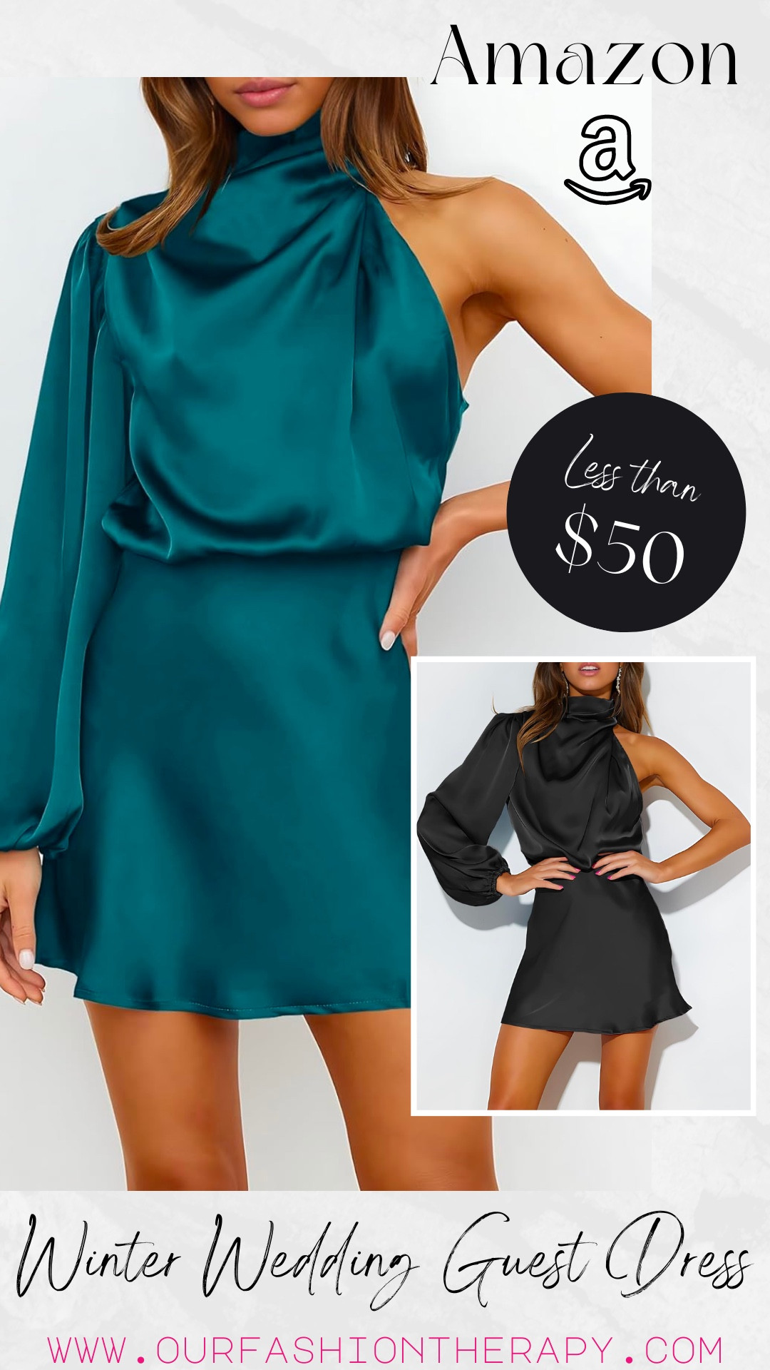 Winter wedding guest dress from Amazon. 

#LTKstyletip #LTKwedding #LTKfindsunder50