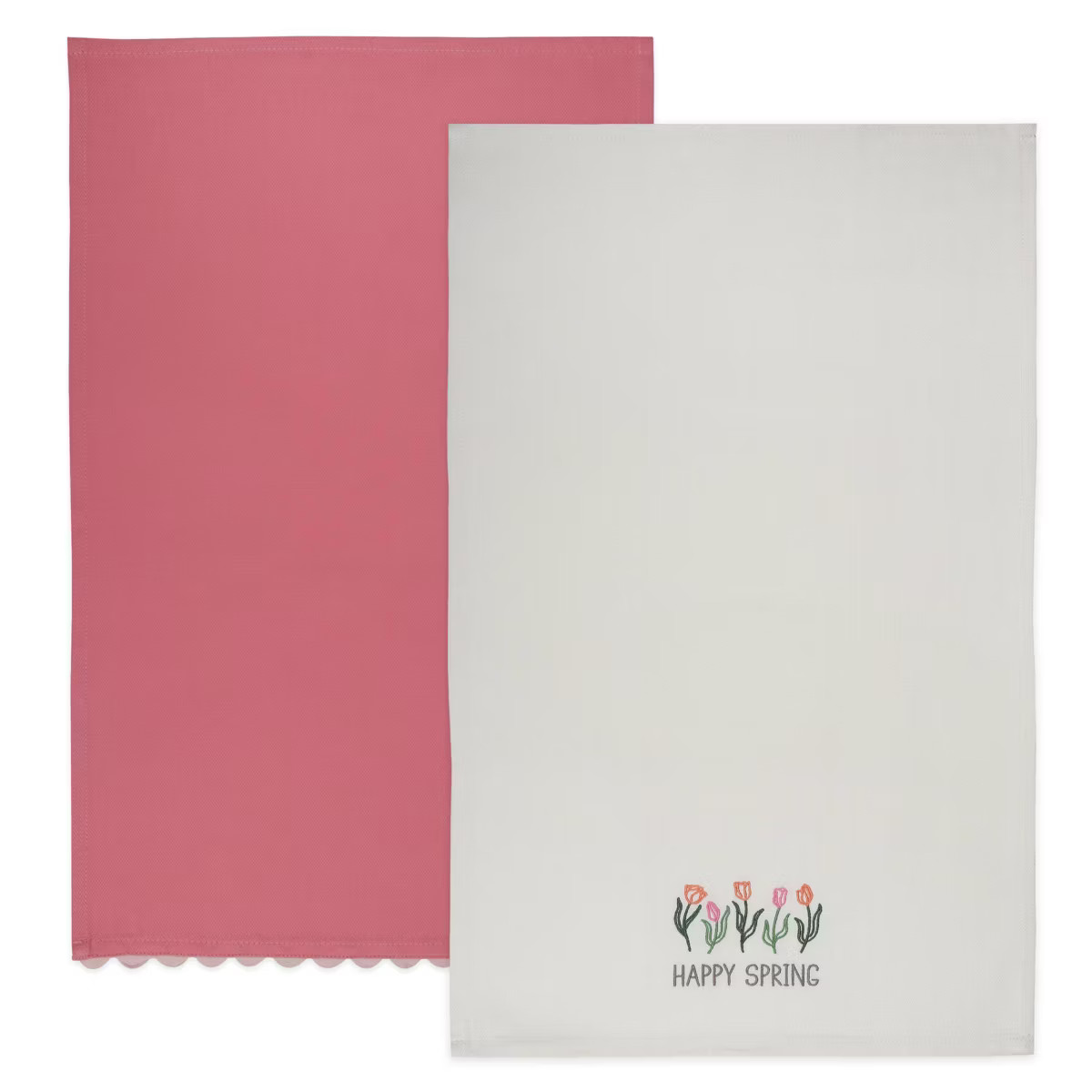 2pk Easter Decor Dish Towels Happy Spring - Bullseye's Playground™ | Target