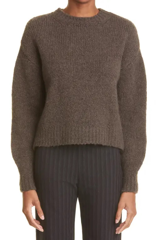 Paloma Wool Cuc Sport Intarsia Wool Blend Sweater in Taupe at Nordstrom, Size Medium | Nordstrom