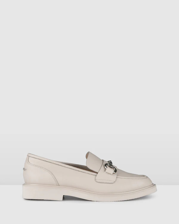 NORA LOAFERS BONE LEATHER | Jo Mercer (AU)