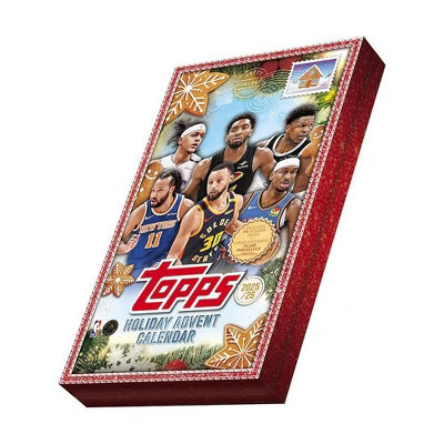 2025-26 Topps NBA Holiday Basketball Trading Card Advent Calendar | Target