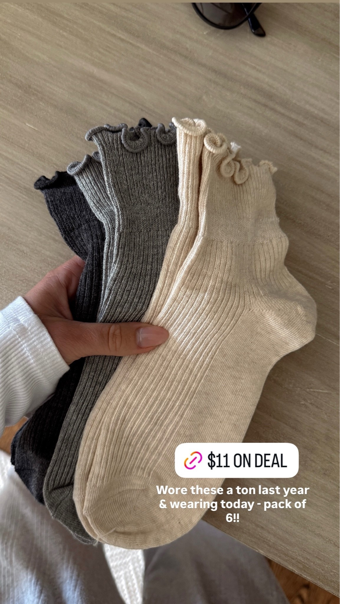 A must have sock for fall/winter! Prime Day Deal!