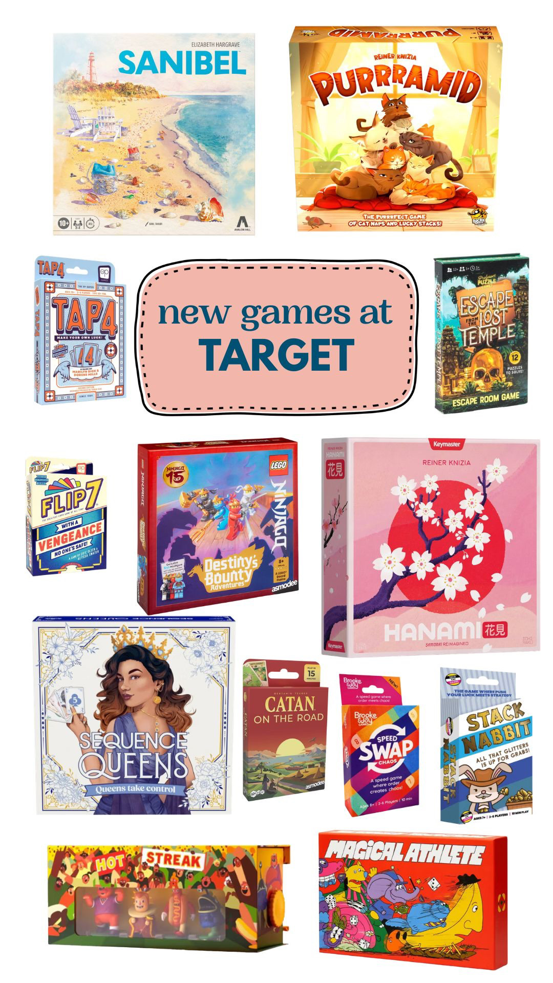 New family board games at Target this month! Very exciting new titles ahead of the holidays and fall family game nights. 

 #LTKSeasonal #LTKHome #LTKKids