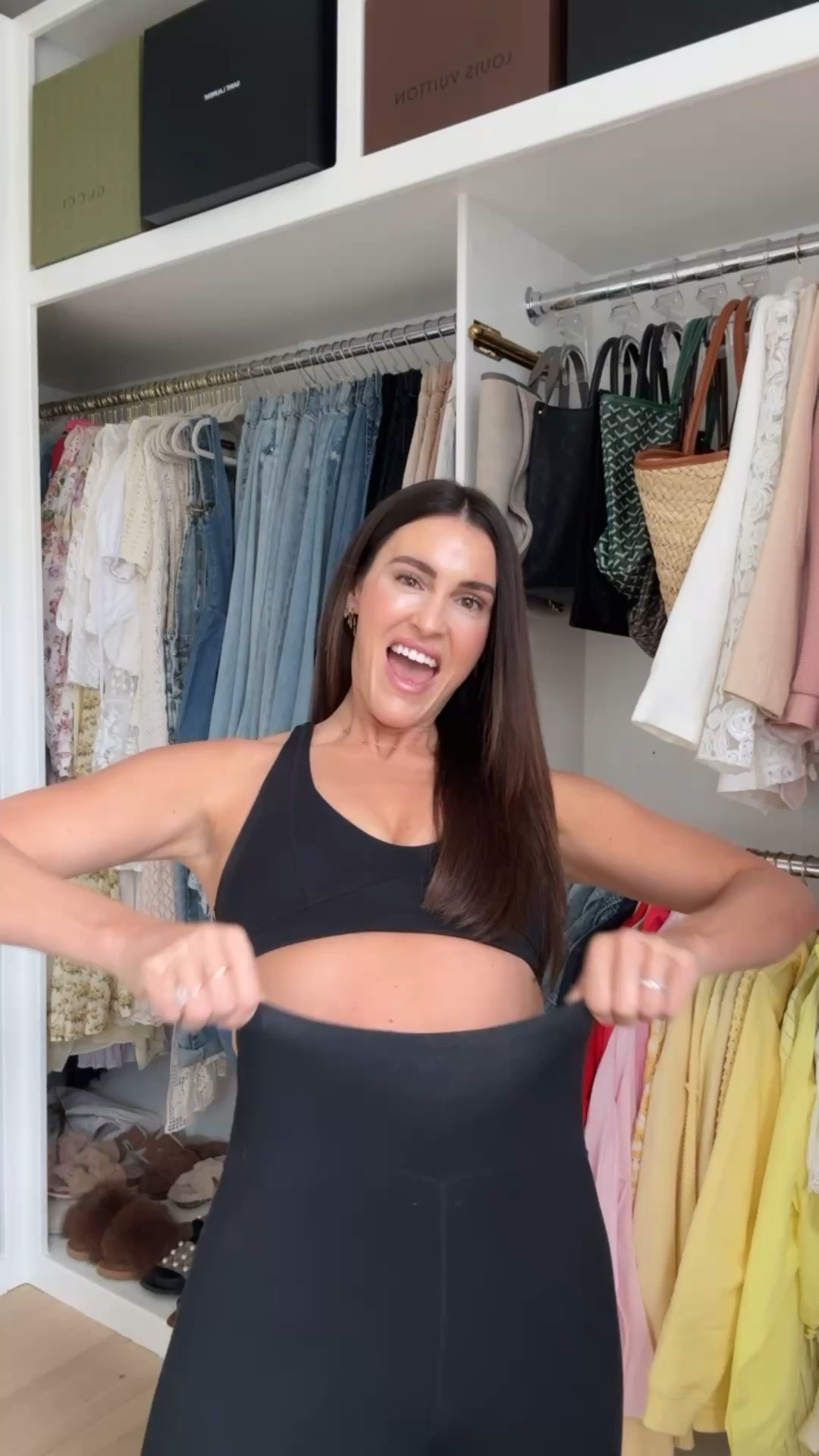 Non-toxic organic cotton activewear - leggings and scoop sports bra. Wearing smalls👯‍♀️

#LTKootd #LTKActive #LTKfitnessgoals