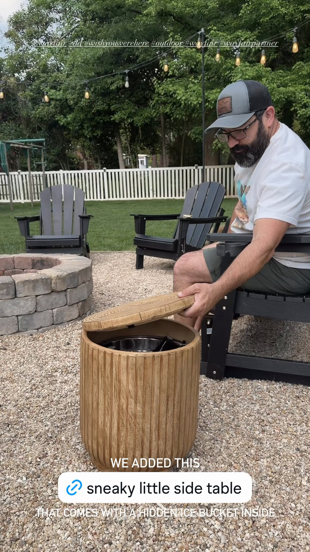 When the sun sets after 8pm and school nights begin to look like this…
Shop our bench glider and ice bucket table we got for our fire pit from @wayfair #ad #wayfairpartner #wayfair #wishyouwerehere #outdoor


#LTKHome