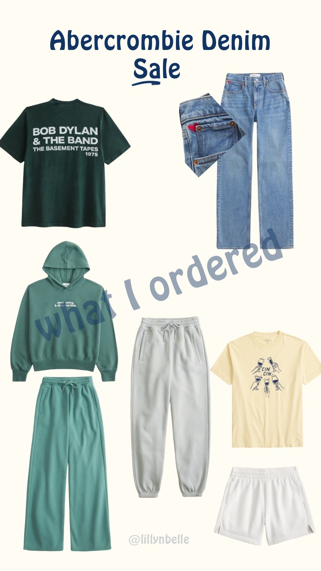 the A&F denim sale has denim 30-50% off plus an additional 15% code! 20% off everything else!! here’s my order 🤍 #abercrombie #fallfinds 

#LTKSaleAlert #LTKStyleTip #LTKFindsUnder100