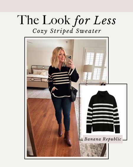A cozy + chic black and white sweater for winter!

#LTKstyletip #LTKHoliday #LTKSeasonal