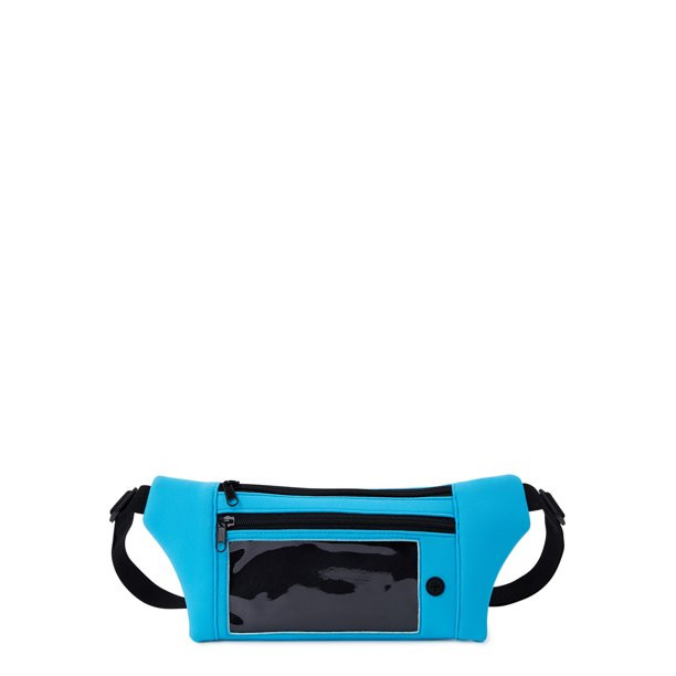 No Boundaries Women's Neoprene Fanny Pack, Blue | Walmart (US)