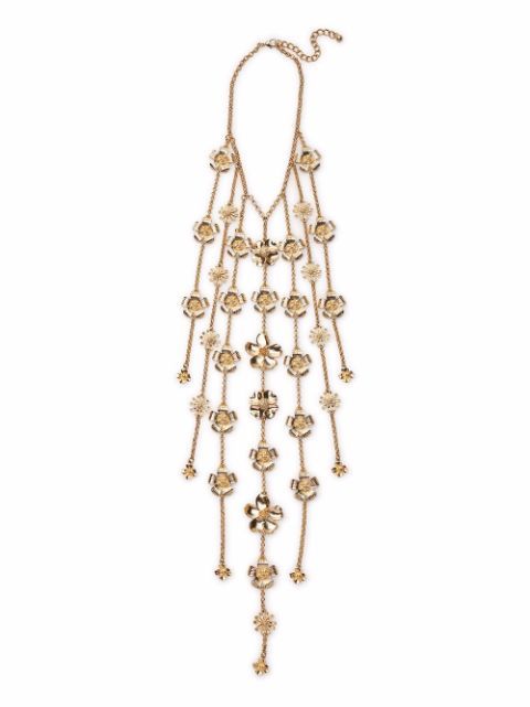 crystal-embellished necklace | Farfetch (US)