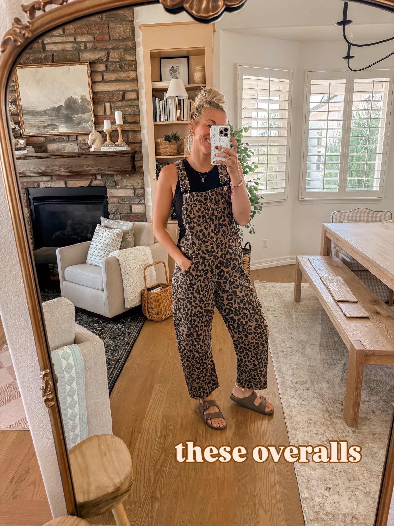 Wearing medium in these overalls!