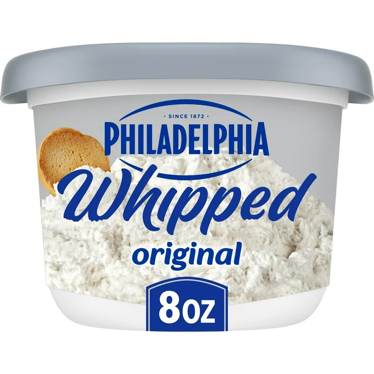 Philadelphia Original Whipped Cream Cheese Spread, 8 oz Tub - Walmart.com | Walmart (US)