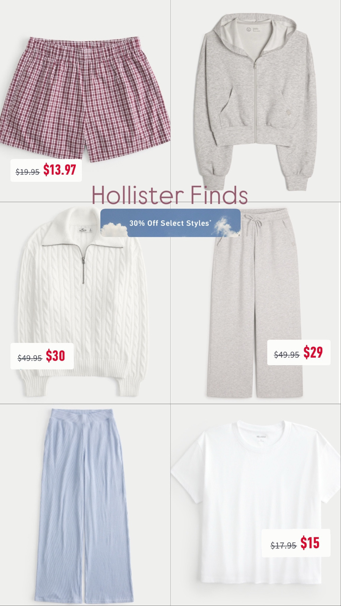 The LTK Fall Sale starts today! &&& Hollister has 30% off select styles ☺️🍂
Here are some things I bought!

#LTKFallSale #LTKSaleAlert #LTKFindsUnder50