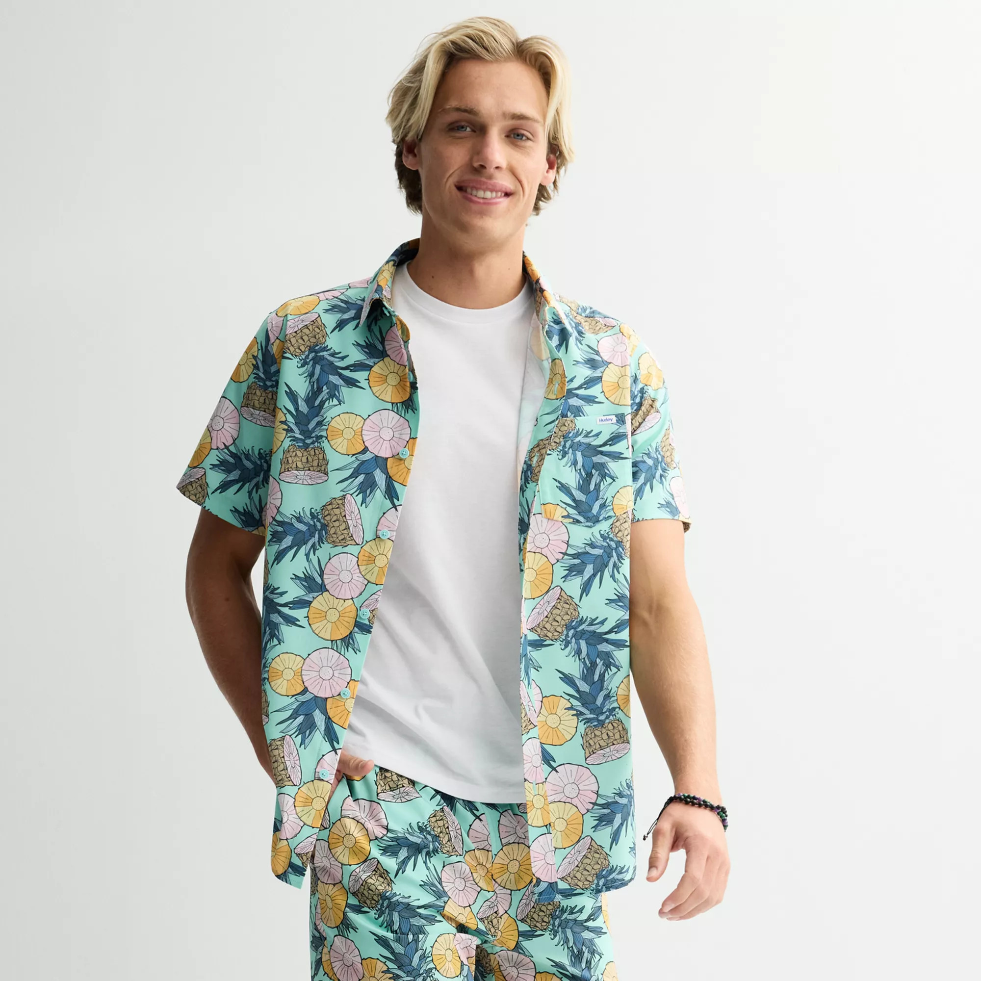 Men's Hurley Short Sleeve Button Down Shirt | Kohl's