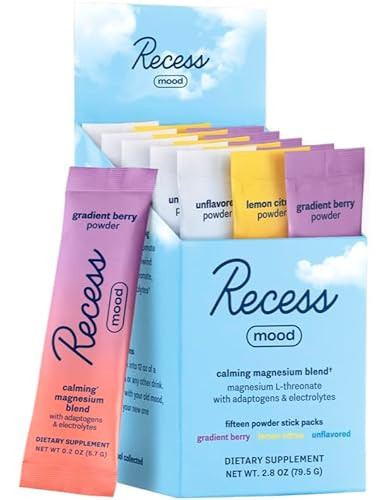 Recess Mood Drink Mix Powder | Sampler Pack | 15ct Box | Amazon (US)