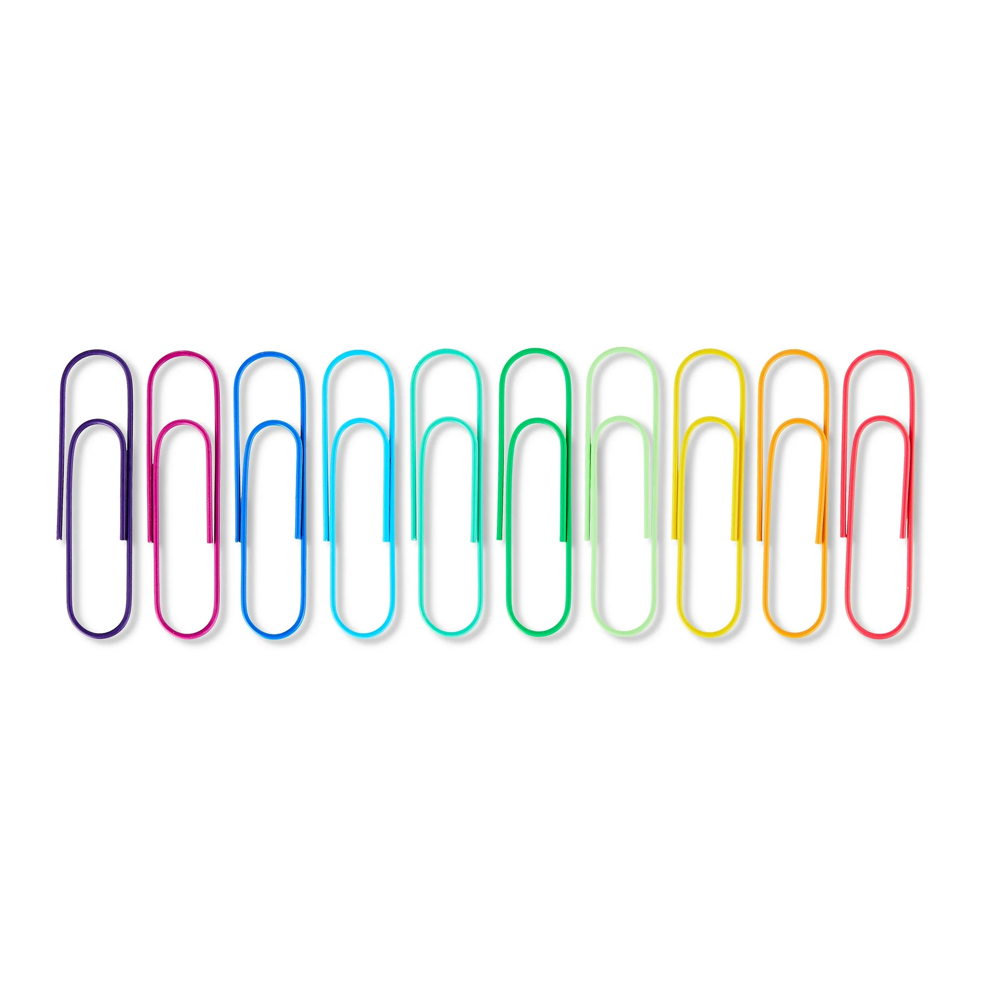 Pen+Gear Assorted Color Giant Paper Clips, 10 Count | Walmart (US)