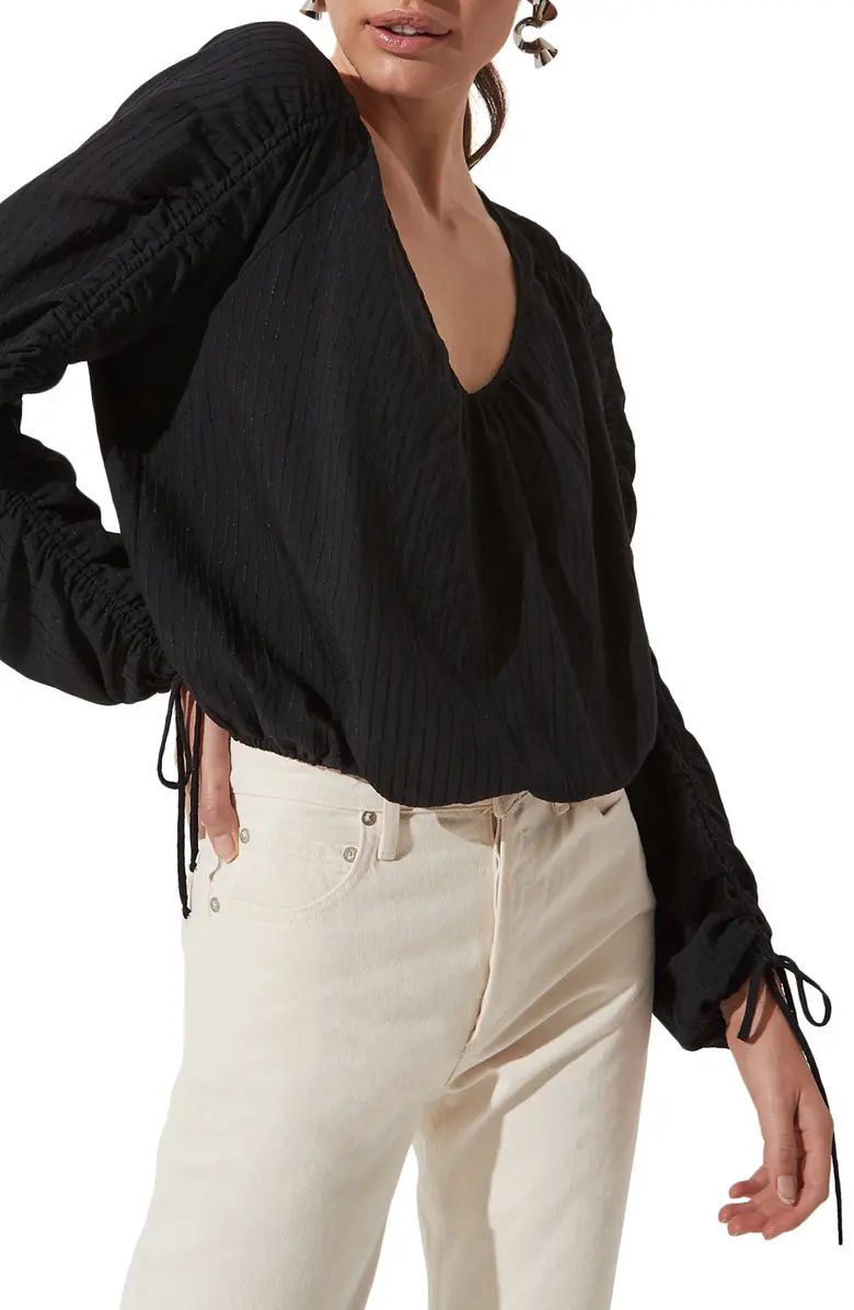 Ruched Long Sleeve Top | Nordstrom