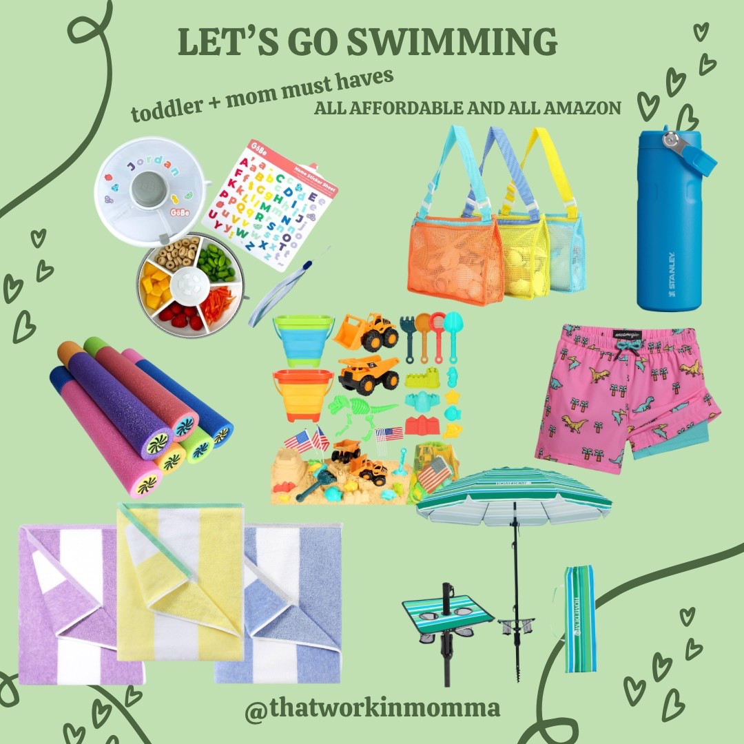 Summer swim. Beach tote. Beach toys. Mom essentials  

#LTKSummerEdit #LTKSaleAlert #LTKTravel