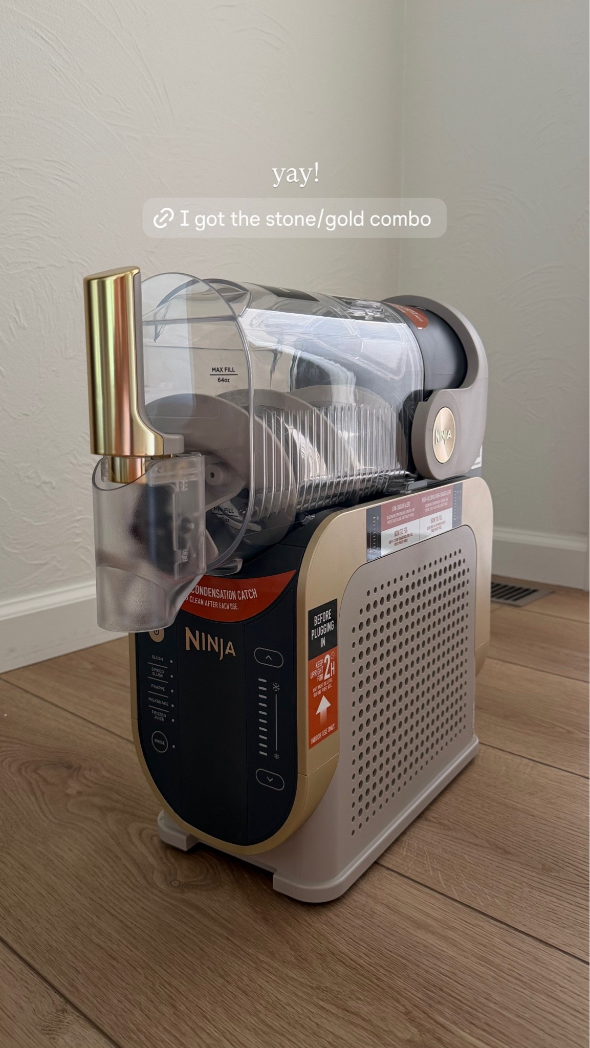 Ninja slushi machine!