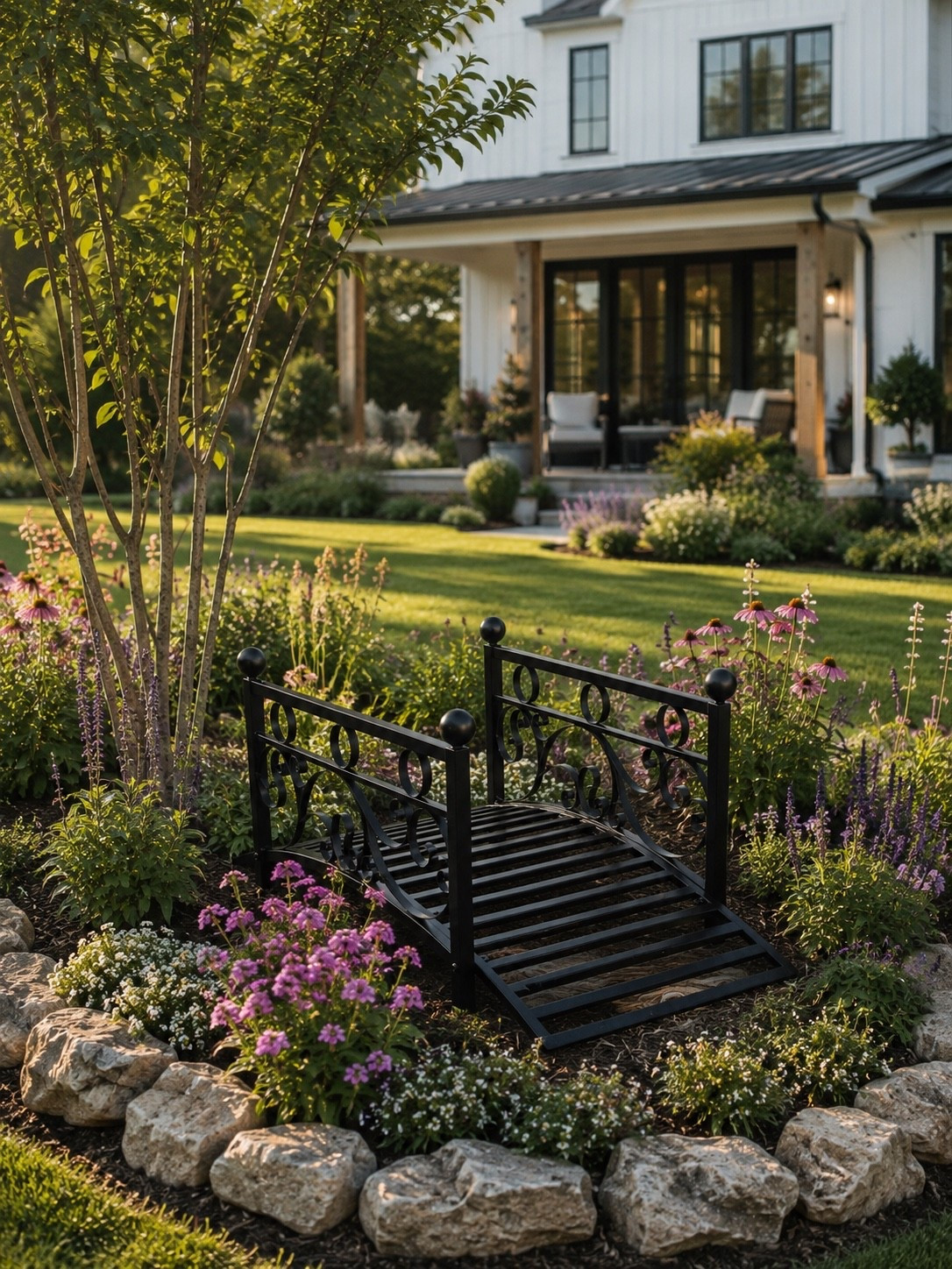 Amazon Metal Garden Bridge Backyard Upgrade 🌿

Follow @farmtotablecreations on Instagram for more home and garden finds.

This metal garden bridge is such a simple way to create the prettiest focal point in your backyard landscaping. I love it paired over a small rock-lined creek or tucked into a flower bed for that charming cottage garden look. Over 50+ bought recently and such a fun way to elevate an outdoor space without a huge project.

#gardendecor #backyardideas #outdoordecor #gardenbridge #amazonfinds

garden bridge | backyard landscaping | cottage garden | outdoor decor | garden ideas | landscaping inspiration | flower bed ideas | amazon garden finds | rock garden | backyard makeover | outdoor living | modern farmhouse yard | creek landscaping | yard inspiration | garden accessories | patio and garden | summer backyard | metal garden bridge | cottage style yard | garden pathway | backyard oasis | lawn and garden | affordable landscaping | outdoor accents | home garden ideas

#LTKHome #LTKSeasonal