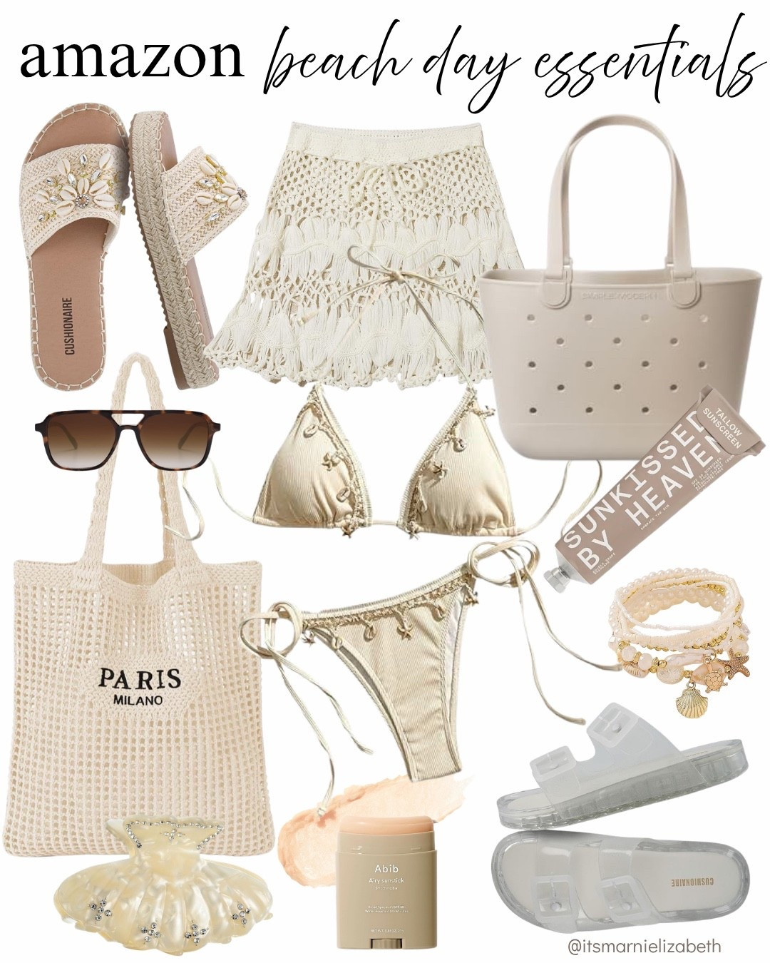 Beach Day Essentials 🏖️

Amazon finds you'll be packing all summer long. 🌊✨

Spring outfit, summer outfit, vacation outfit, travel inspo, travel wear, outfit ideas

#LTKdayinmylife #LTKSwim #LTKTravel