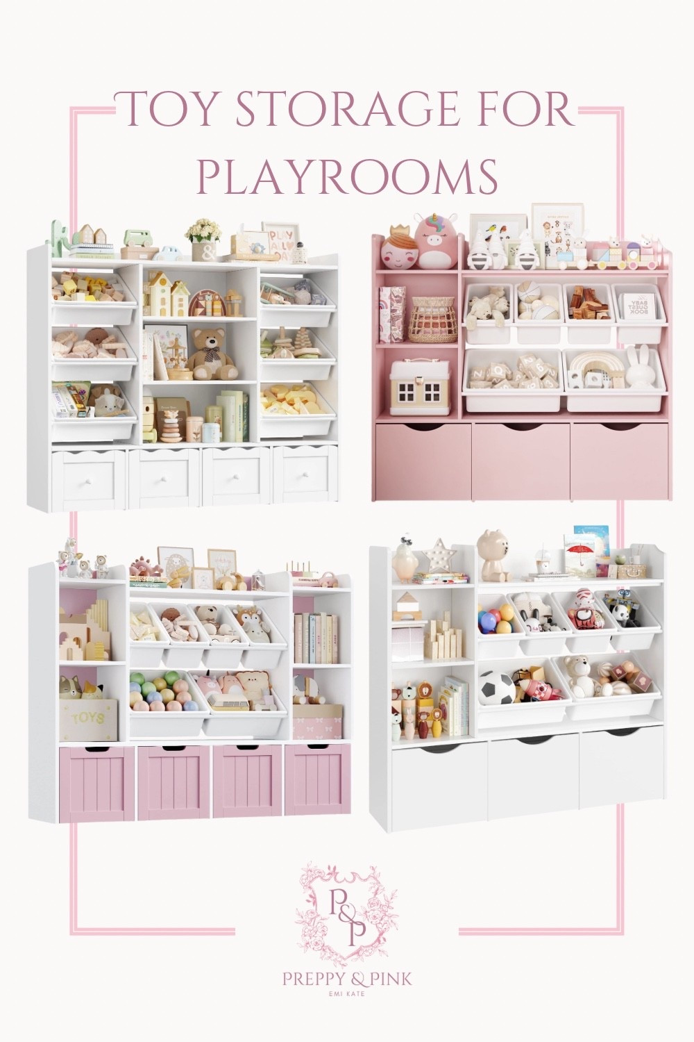 The perfect way to stay organized after all your kids Christmas toys are scared on the floor: some new organization and storage for their bedroom or playroom. All of these are easy to assemble and very aesthetic.

#LTKHome #LTKKids #LTKBaby