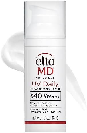 EltaMD UV Daily Face Sunscreen Moisturizer with Zinc Oxide, Daily Face Moisturizer with SPF, Grea... | Amazon (US)