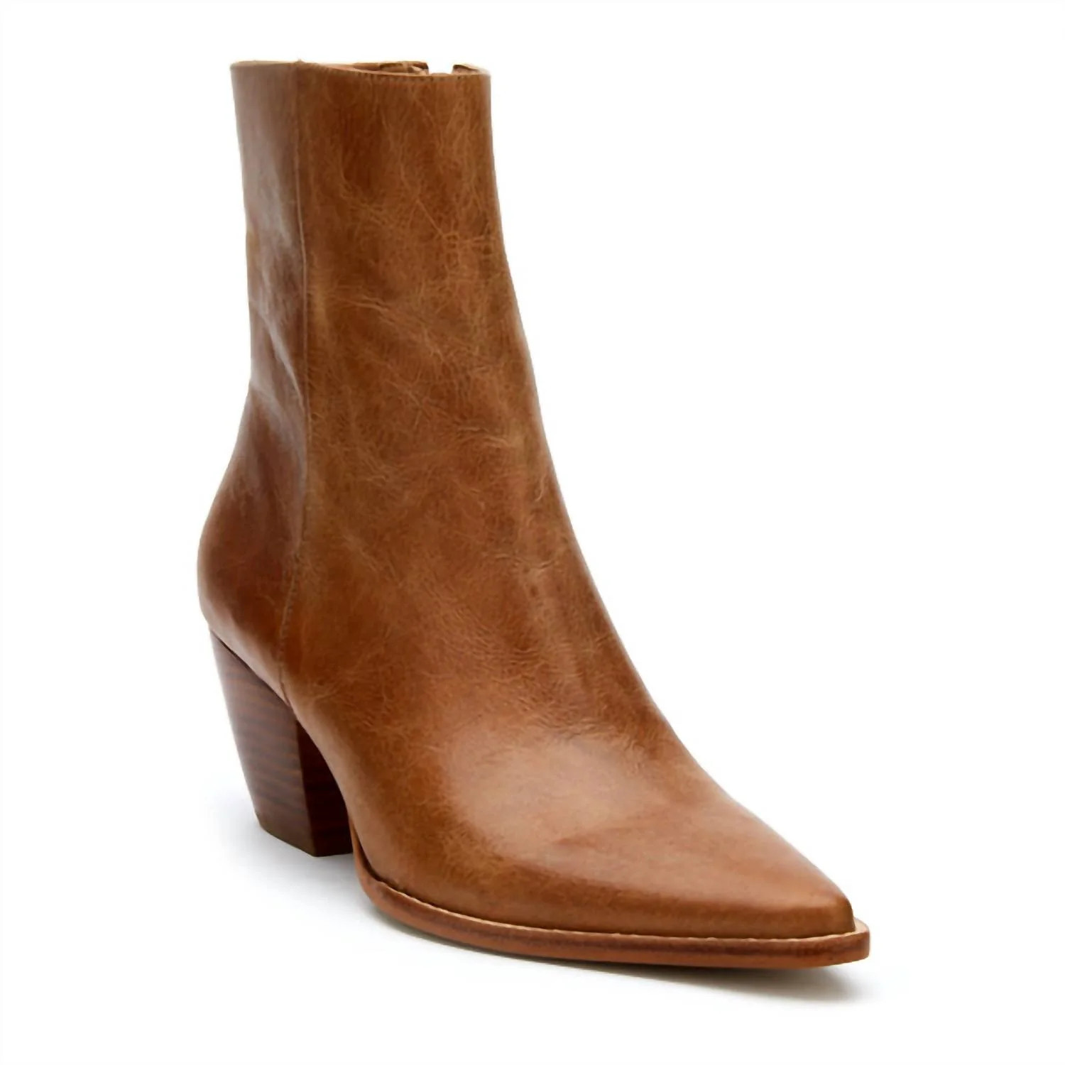 Women's Caty Ankle Boot In Vintage Tan | Shop Simon