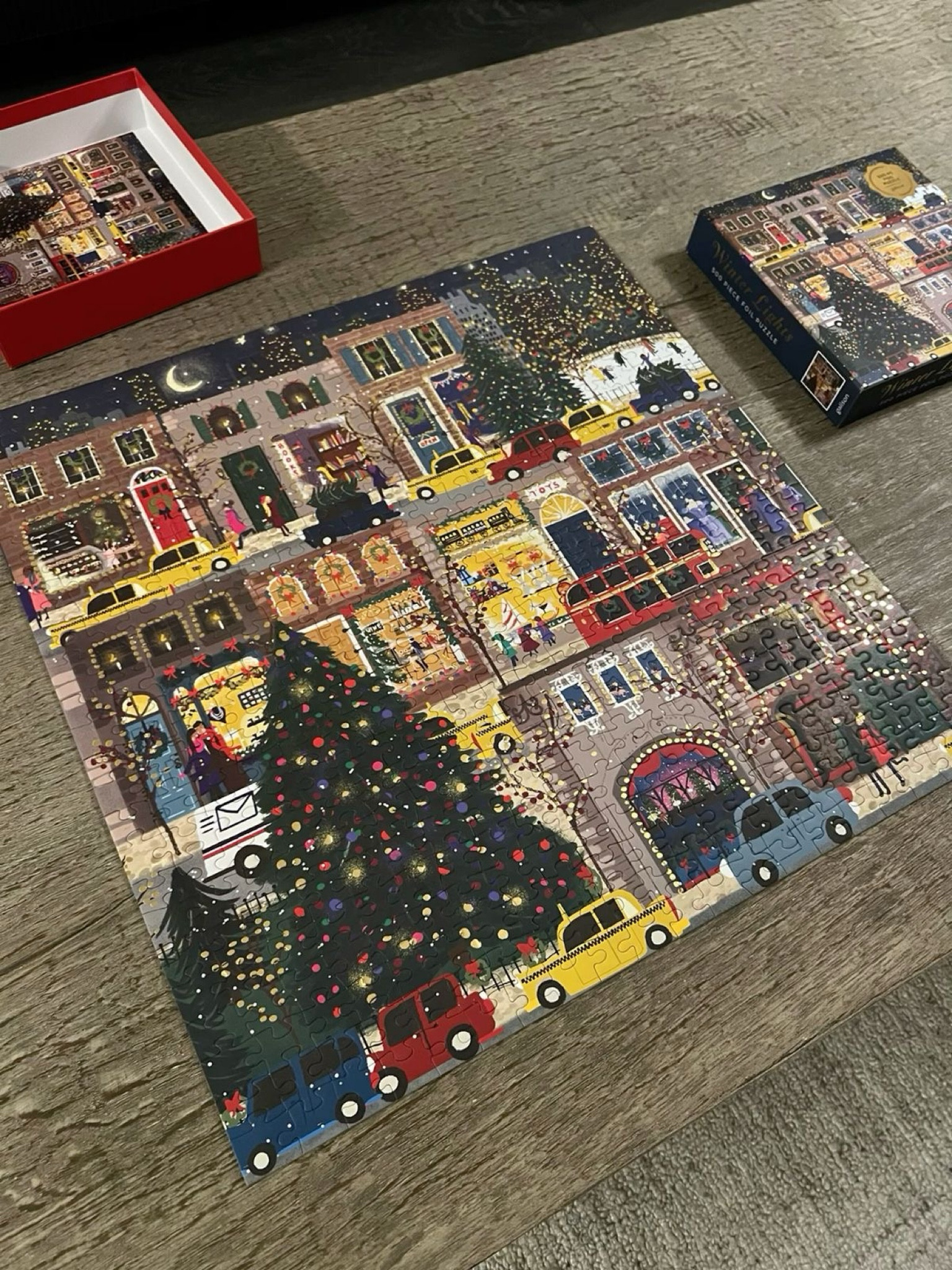 Glimmering City Nights: A Puzzle to Inspire
Immerse yourself in the magic of cityscapes with this exquisite foil jigsaw puzzle!
+
+ Perfect for
those serene evenings, this captivating puzzle brings the allure of urban nights right to your fingertips. Shop the link and let your puzzle adventure begin! #CityscapePuzzle #FoilMagic #JigsawArt #PuzzleTherapy #AestheticVibes #ShopNow #PuzzleLovers #GiftInspiration #chicaho #nyc #newyorkcity

#LTKFindsUnder50 #LTKSeasonal #LTKGiftGuide