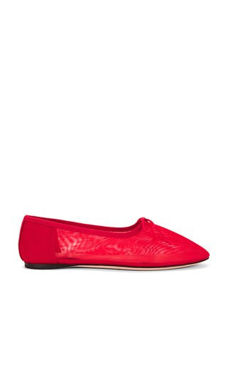Loeffler Randall Landon Mesh Ballet Flats in Red. - size 8.5 | Revolve Clothing (Global)