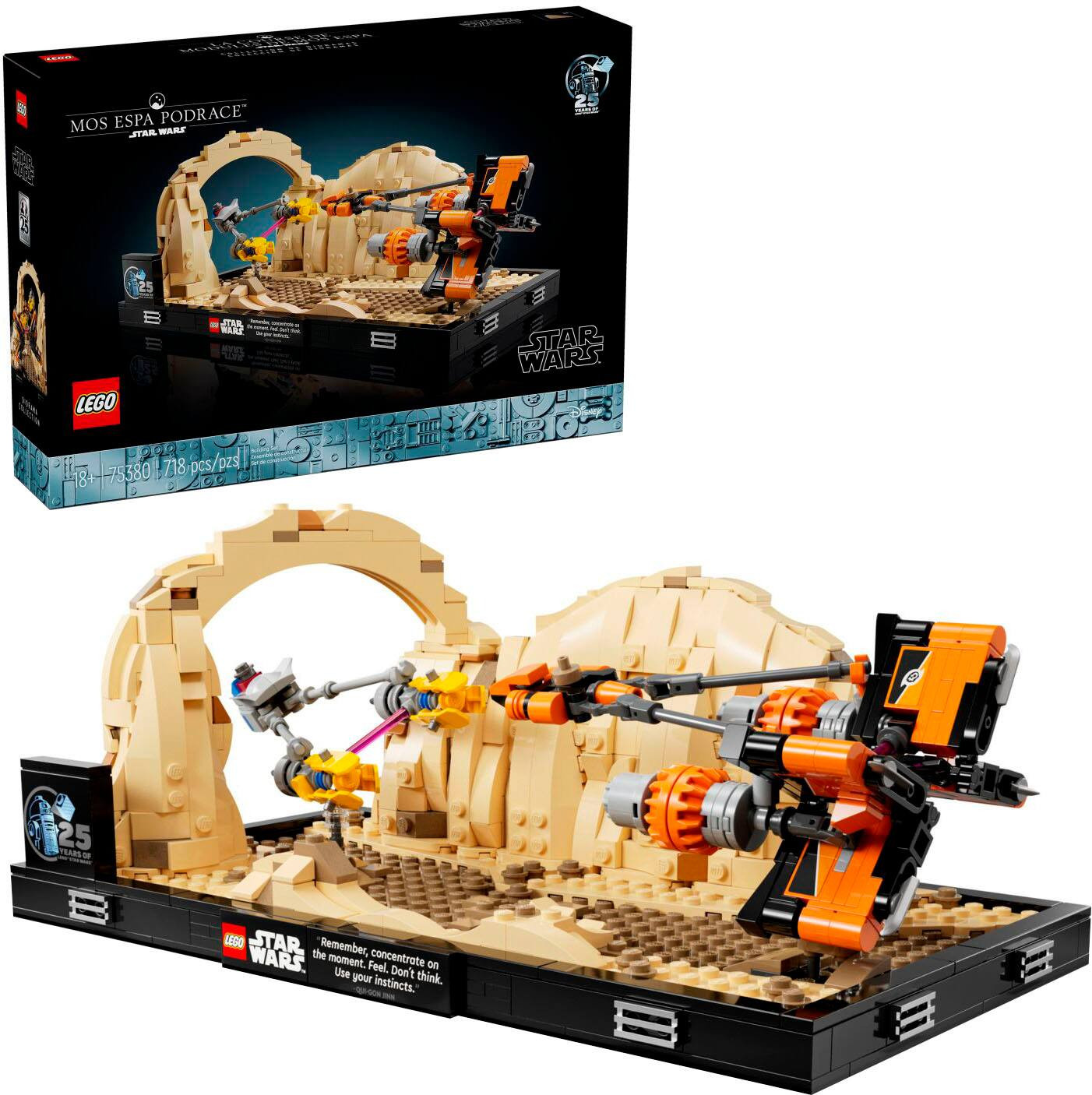 LEGO Star Wars Mos Espa Podrace Diorama Build and Display Set 75380 Multi 6470432 - Best Buy | Best Buy U.S.