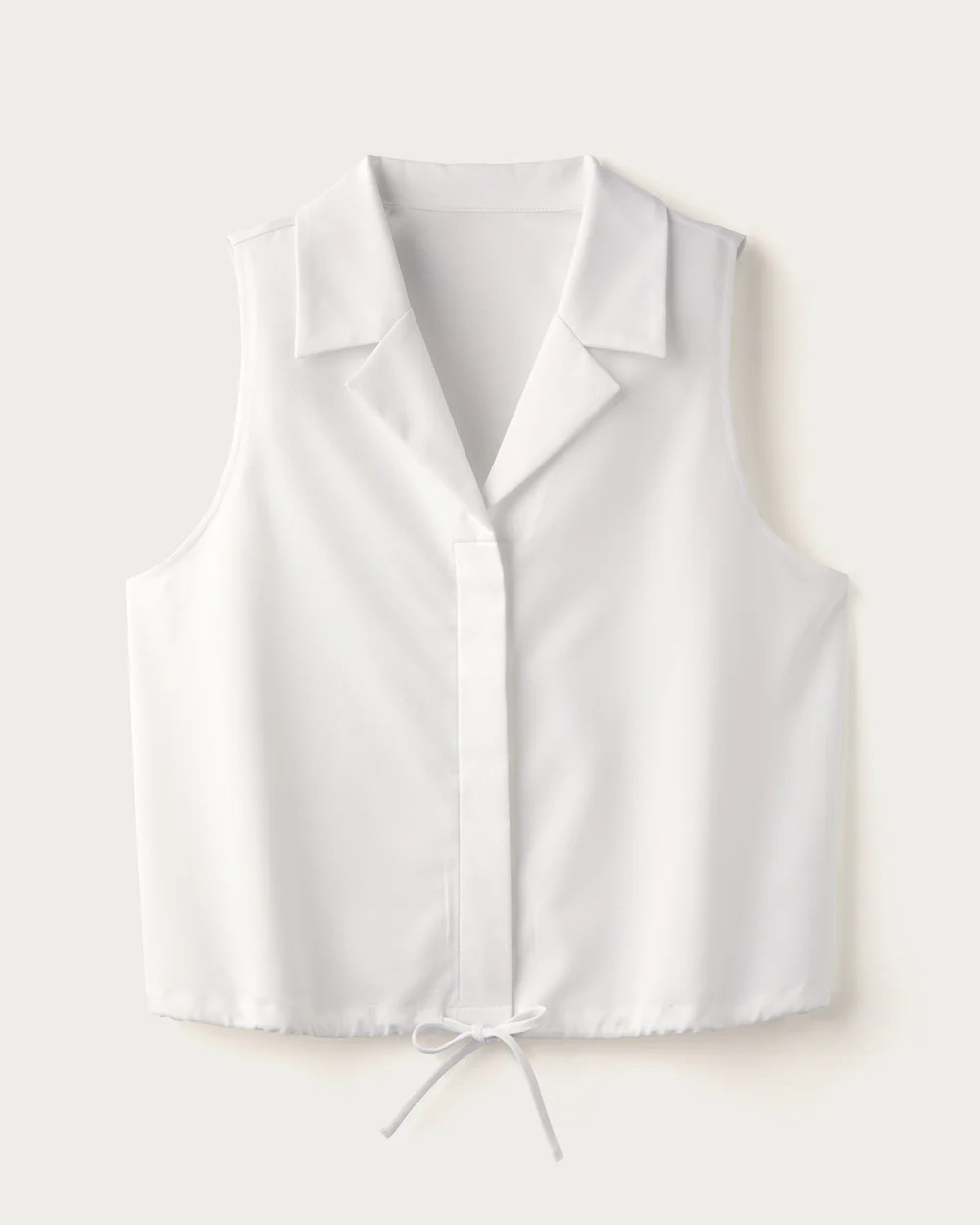Mirage Sleeveless Notch Collar Blouse | Rhone
