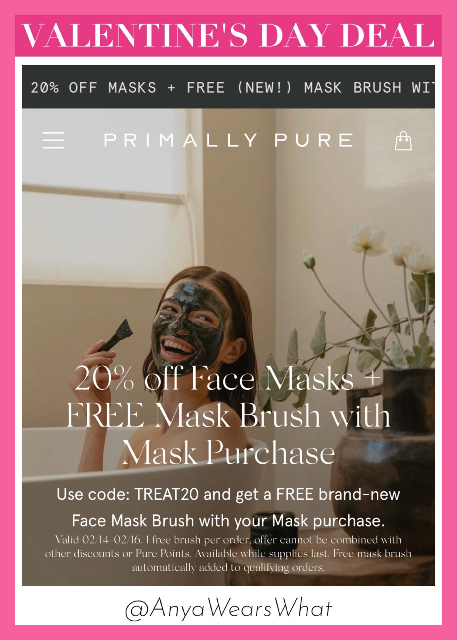 Use code: TREAT20 💕
Get 20% off Face Masks +
FREE Mask Brush with Mask Purchase! 

Primally Pure, actually clean, actually works! 🌿

My personal favorite is the Plumping Face Mask! 😍
This rejuvenating, detoxifying blend of active botanicals, enzymes and humectants found in raw + local honey, hibiscus and bakuchiol lightly exfoliate, stimulate cell turnover and significantly improve skin texture and tone for a more firm, youthful appearance.

#primallypure #mask #facemask #naturalskincare #wellness #ltkbeauty#LTKMostLoved 

#LTKfindsunder100 #LTKover40 #LTKbeauty

#LTKBeauty #LTKSaleAlert #LTKSeasonal