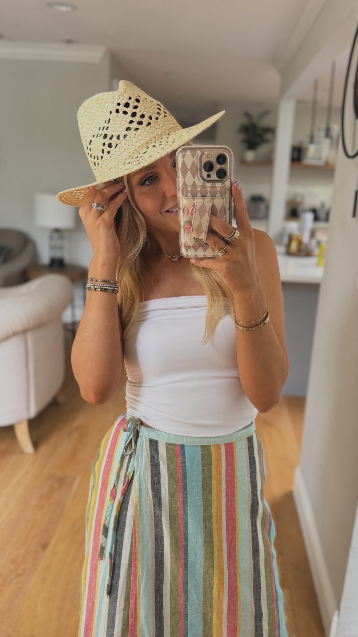 TARGET BEACH FIT 🎯 this colorful linen skirt is it!!! Wearing an XS. Also plan to use this sun hat on repeat this summer.

#LTKdayinmylife #LTKgrwm #LTKTravel