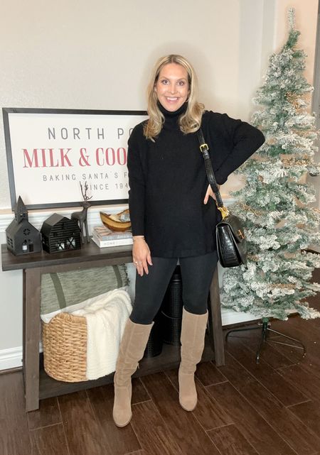 The cutest turtleneck sweater from Amazon that’s so easy to style!! I’m wearing a size medium sweater and size small leggings at almost 35 months pregnant! And I have this sweater in numerous colors it’s that’s good!! 

Fall outfits, boots, thanksgiving outfit, Amazon style 

#LTKSeasonal #LTKbump #LTKHoliday