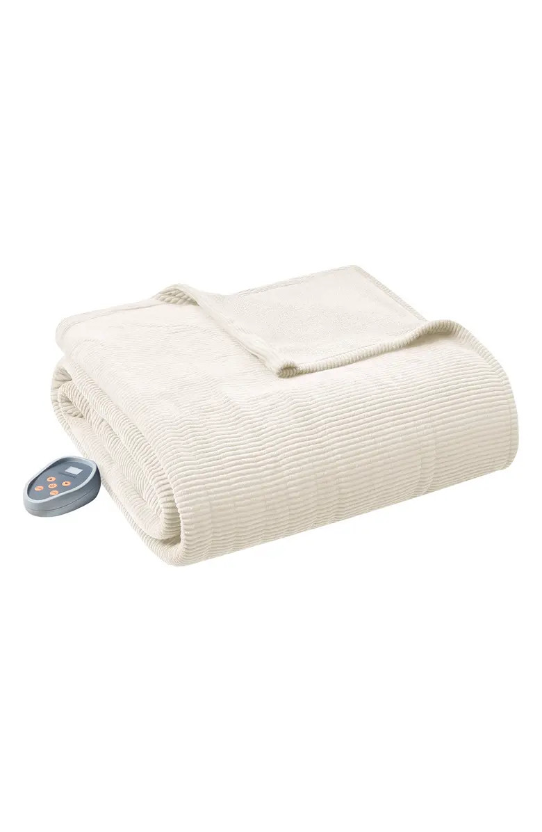 BEAUTYREST Electric Micro Fleece Heated Blanket | Nordstromrack | Nordstrom Rack